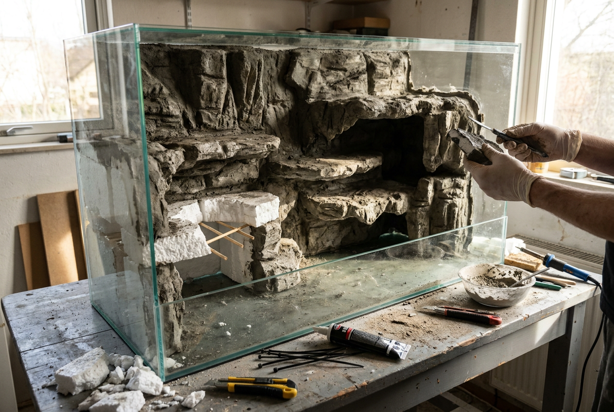 Building a Fake Boulder Background