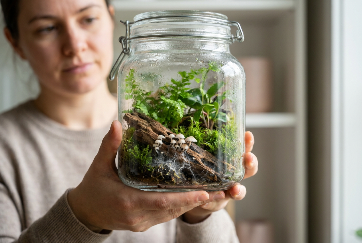 Why Mushrooms And Mold Grow In Terrariums