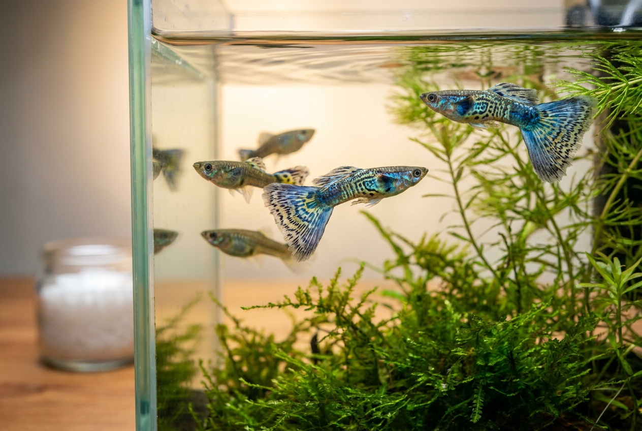 Why Do Some Guppies Need Salt While Others Thrive in Pure Freshwater?