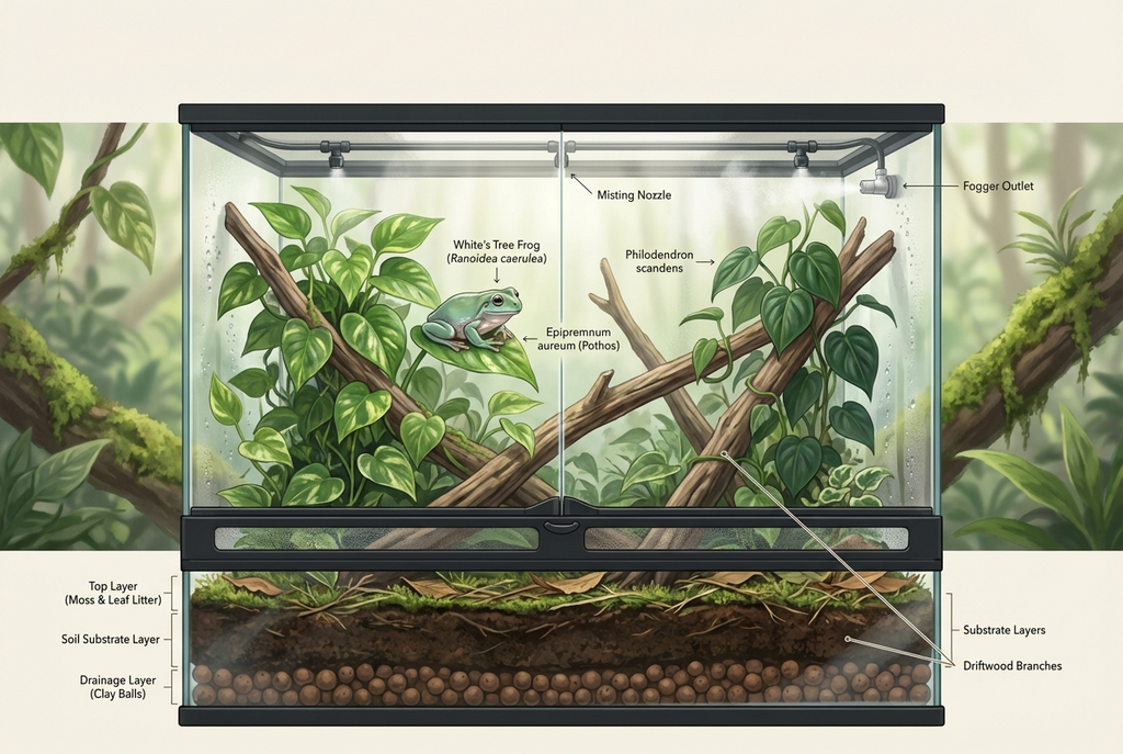 Best Substrate for Tree Frogs