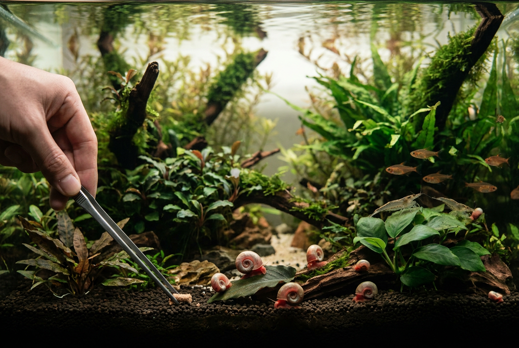 How to Control Aquarium Snail Population Naturally