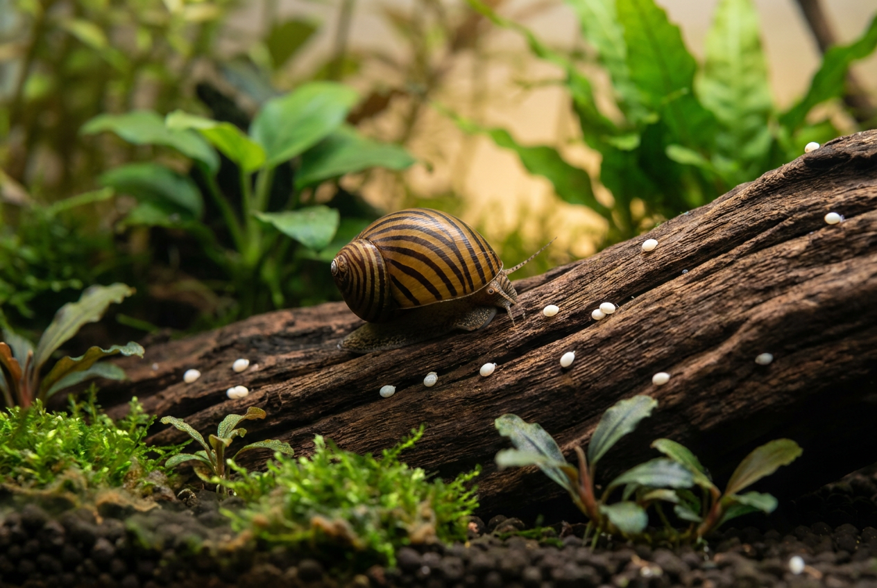 Why Nerite Snail Eggs Never Hatch in Freshwater