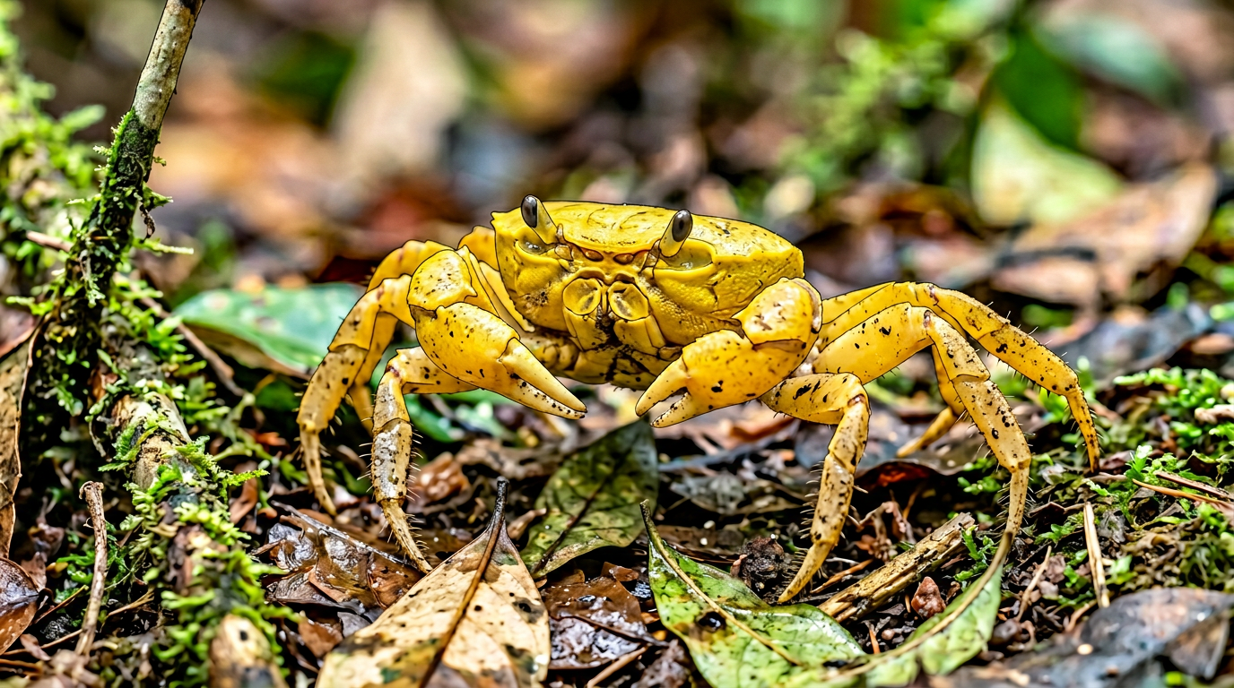 Banana Crab (Terrathelphusa sp.) Care Guide & Paludarium Setup