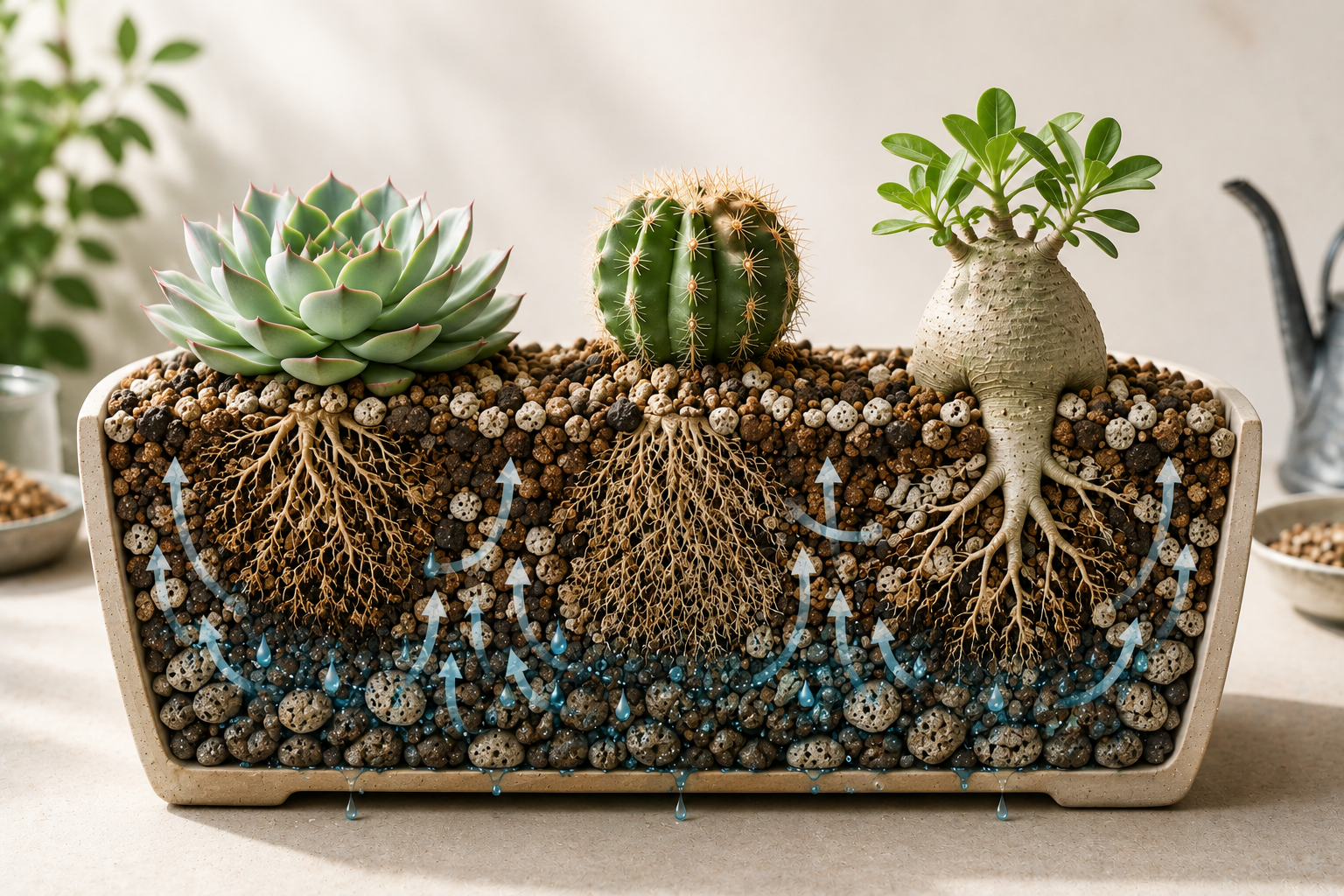 How to Pot Succulents in Singapore (Soil, Watering & Root Health Guide)