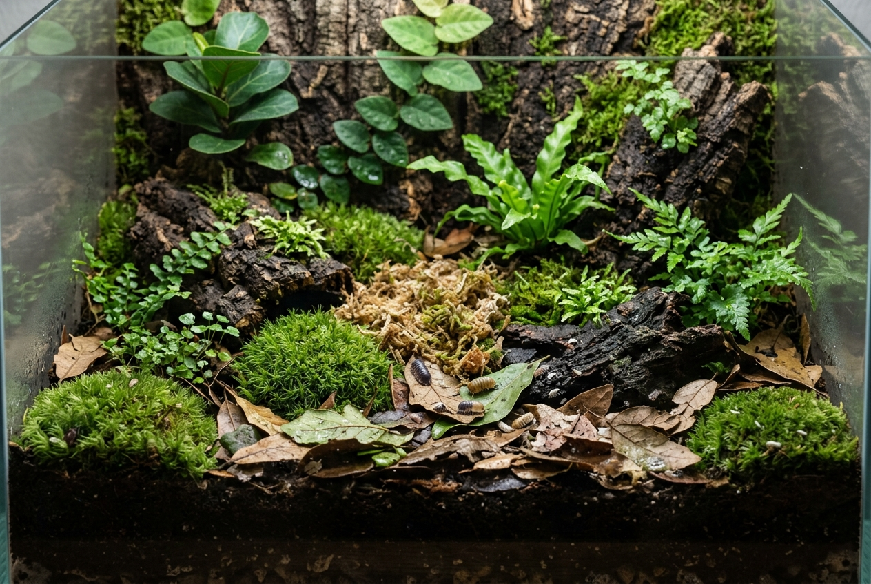 Understanding Humidity Needs in a Bioactive Terrarium