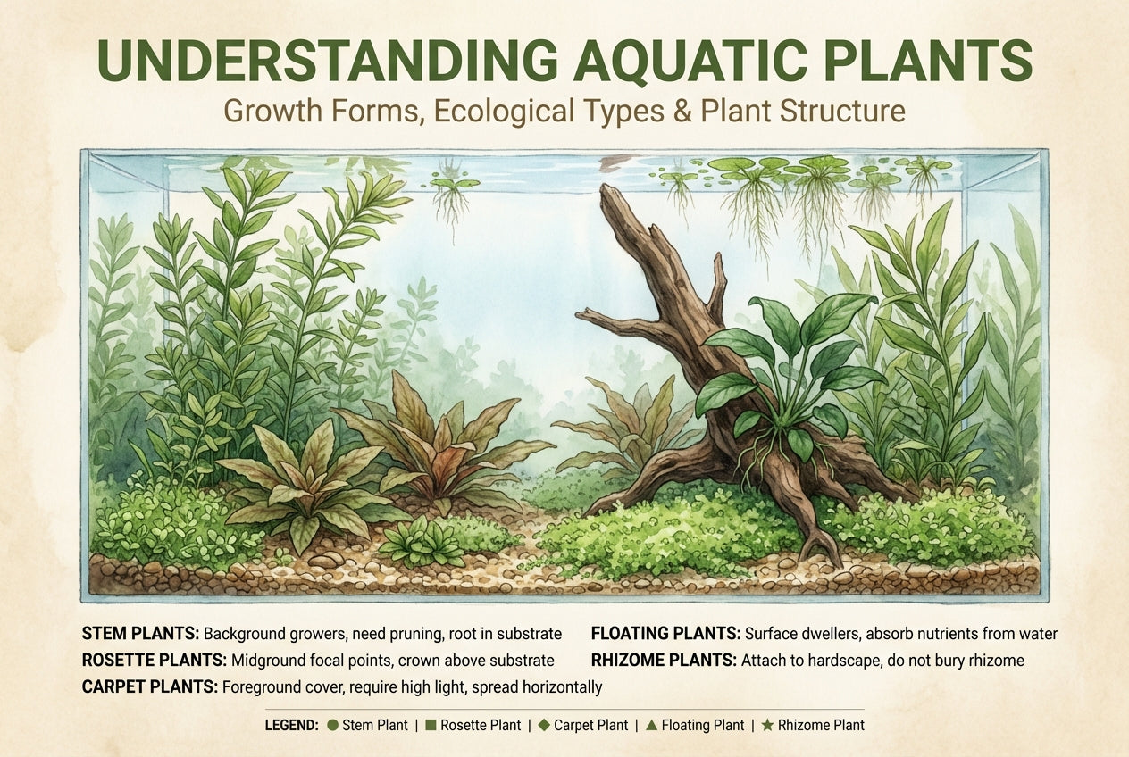 Understanding Aquatic Plants: Growth Forms, Ecological Types & Plant Structure
