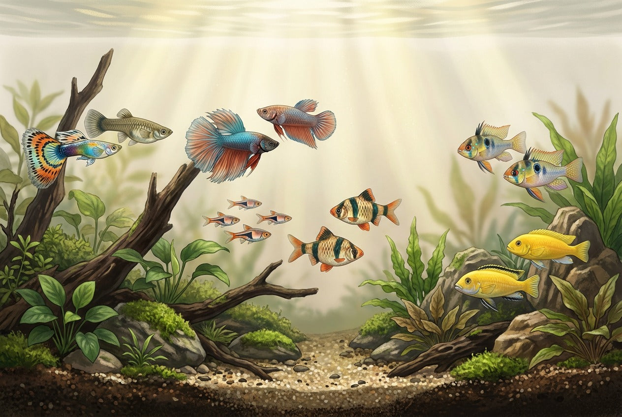 How to Tell the Gender of Aquarium Fish