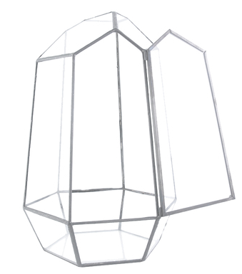 TERRA POTS Geometric Terrarium #10 (with Door)