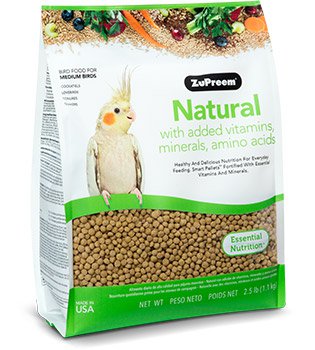 ZUPREEM Natural Avian Diets (Cockatiels)