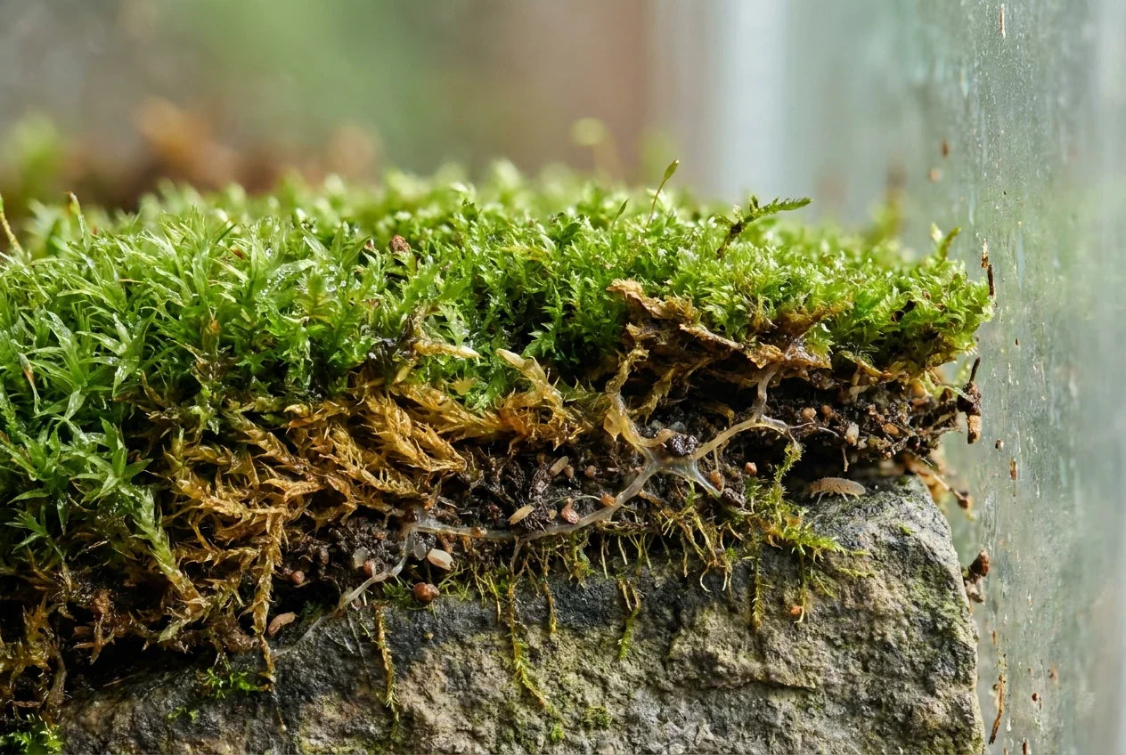 The Architecture Beneath the Moss