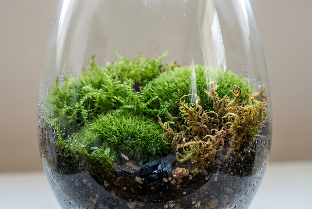 Why Is My Moss Turning Brown? Understanding What Your Closed Terrarium Is Trying To Tell You