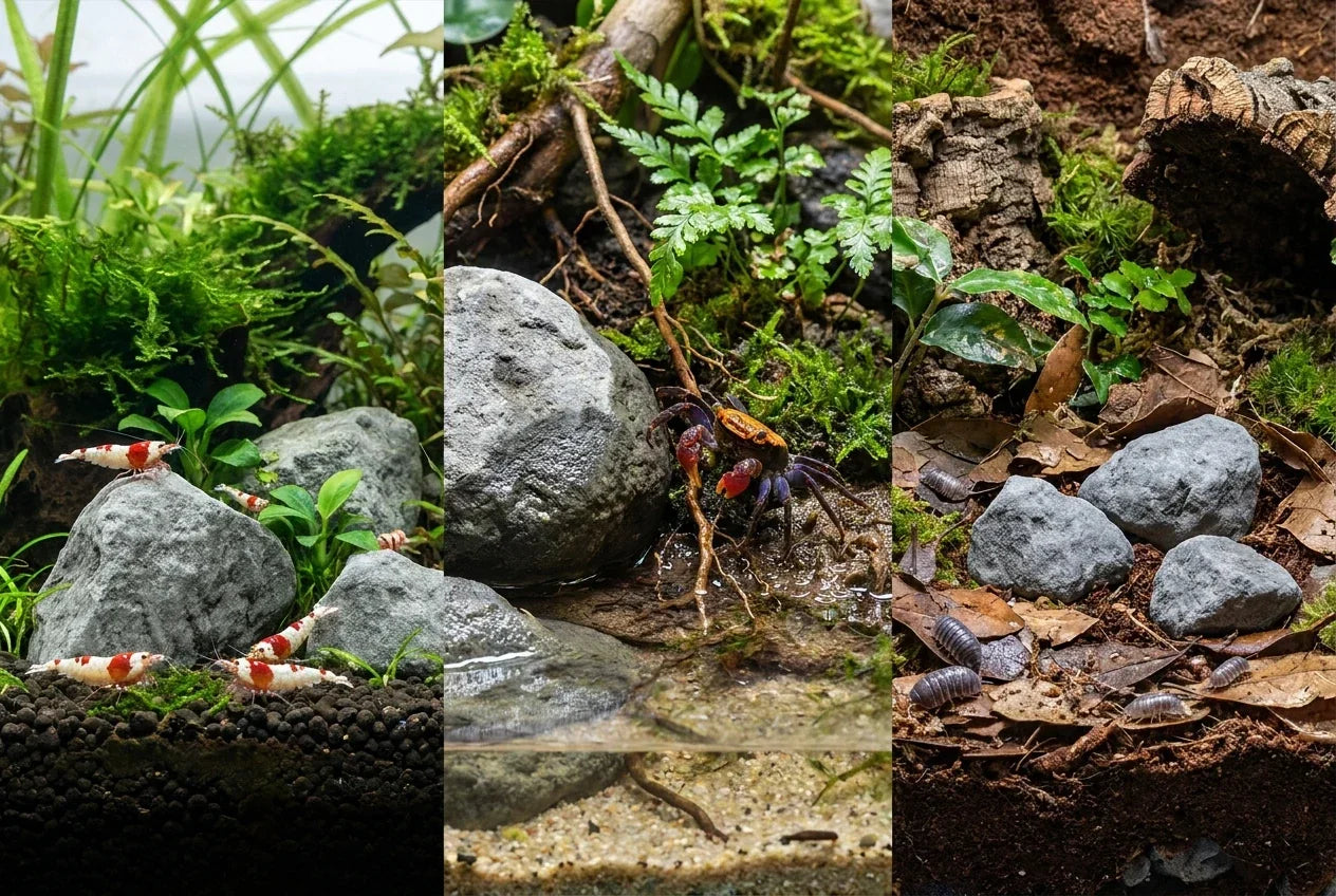 Mironekuton Explained: Uses in Aquariums, Paludariums & Terrariums