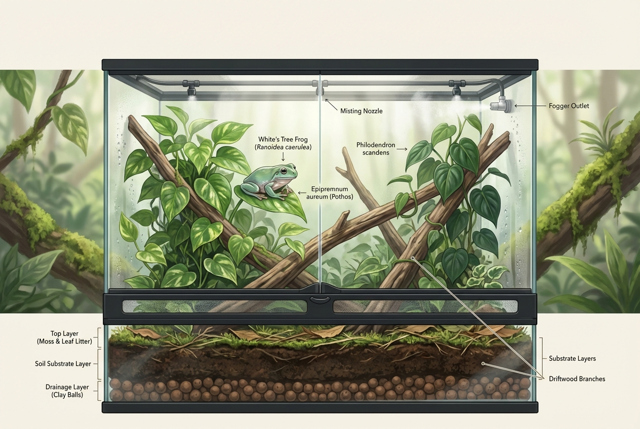 Best Substrate for Tree Frogs