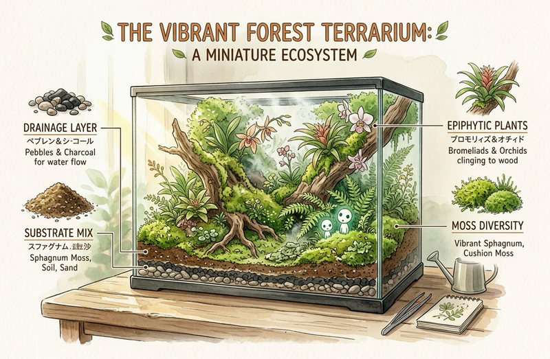 Why Moss Dies in Terrariums (And How Foggers Fix It)