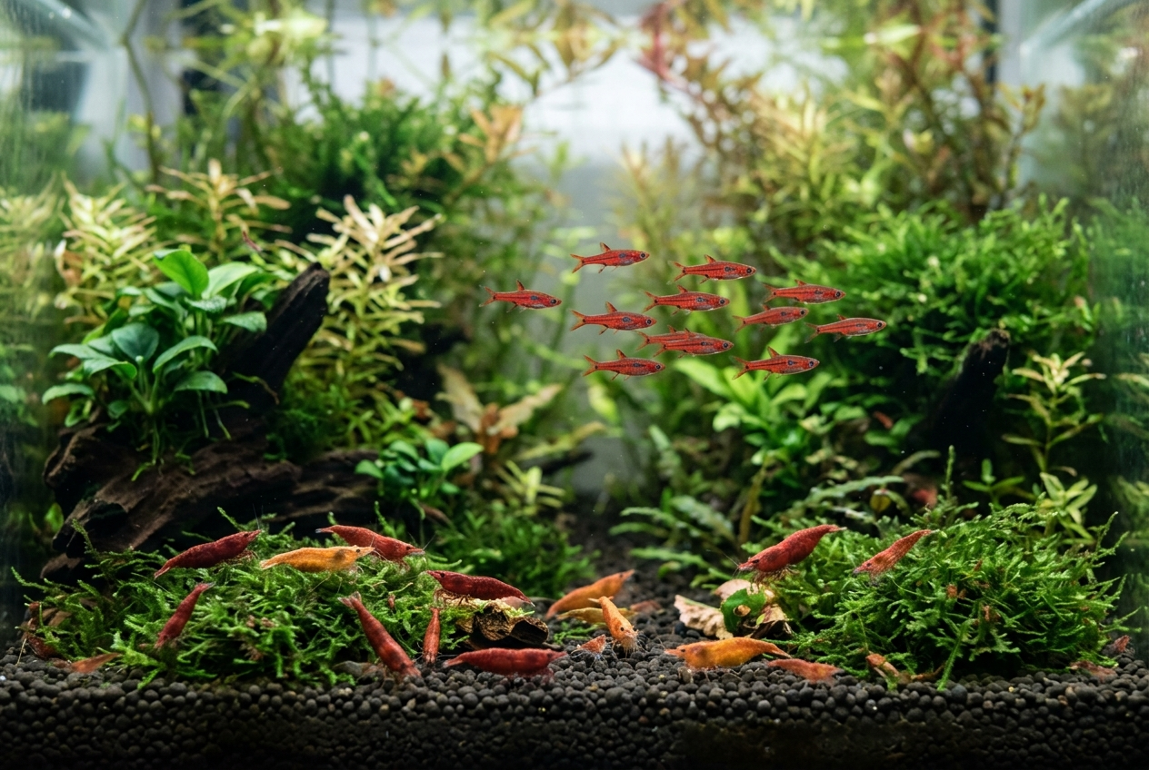 Shrimp-Friendly Fish: What Actually Works (and What Doesn’t)