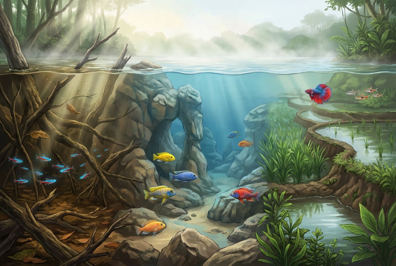 Where Do the Fish in Your Aquarium Come From?