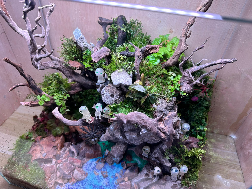 DIORAMA TERRARIUM - Shishigami's Forest (Opti Clear 45x30x45cm)