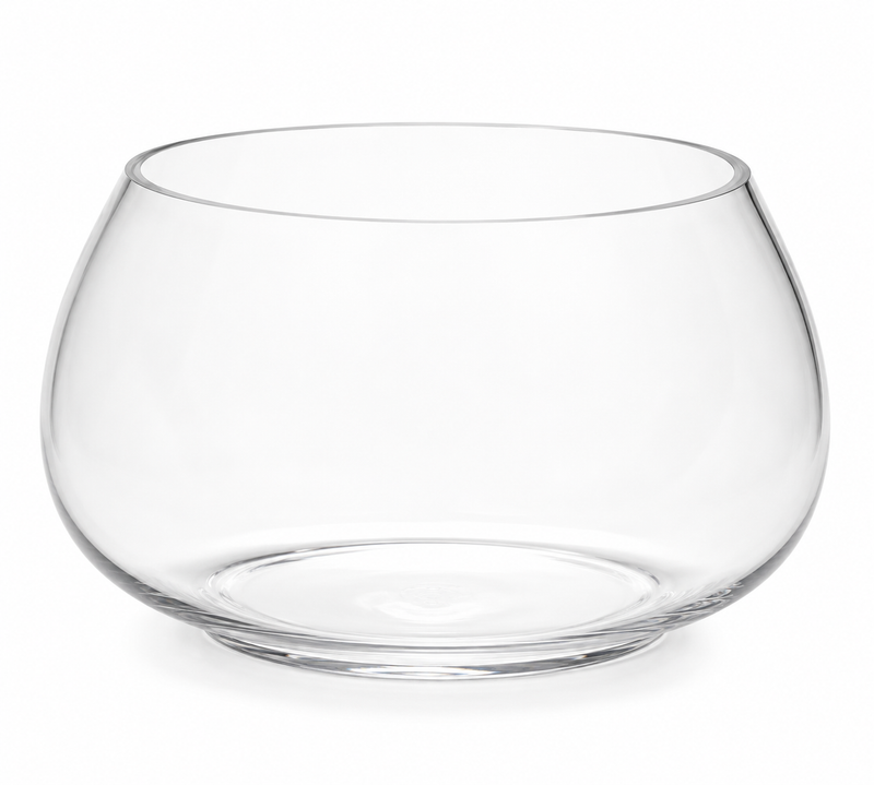 TERRA POTS Tappered Glass Bowl (20cm)