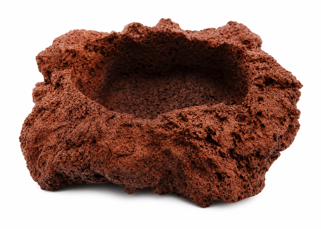 Volanic Rock Pot (Brown)