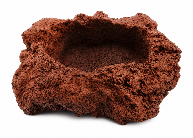 Volanic Rock Pot (Brown)