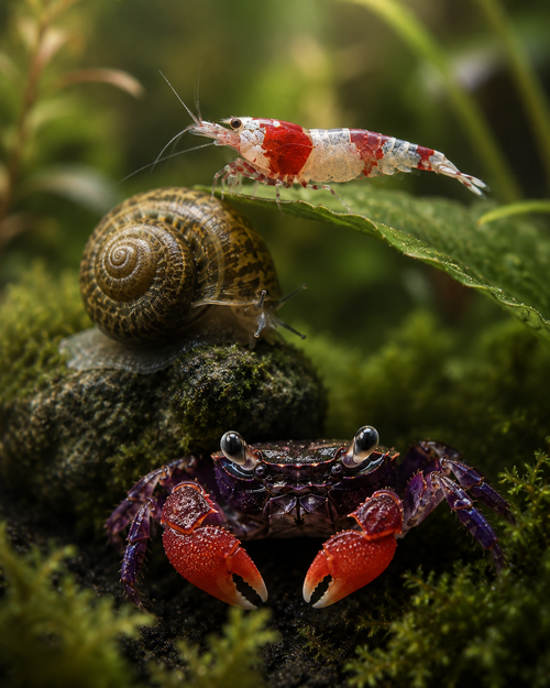 Shrimp, Crabs & Snails