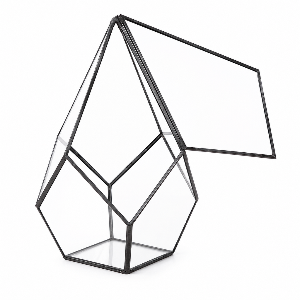 TERRA POTS Geometric Terrarium #22BS (17cmH / DiaTower S no Door)
