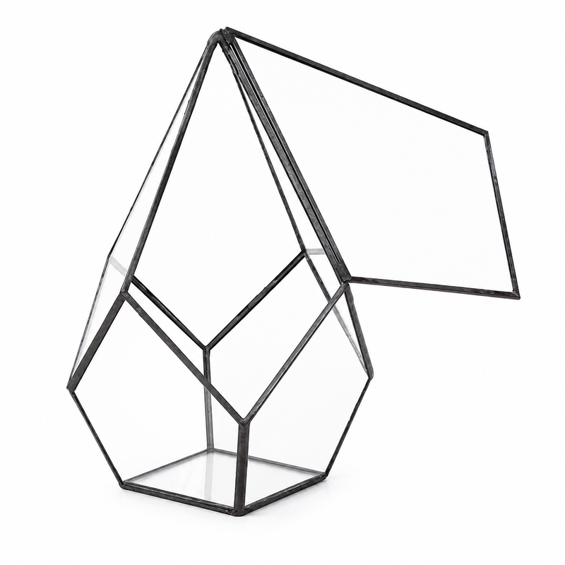 TERRA POTS Geometric Terrarium #22BS (17cmH / DiaTower S no Door)