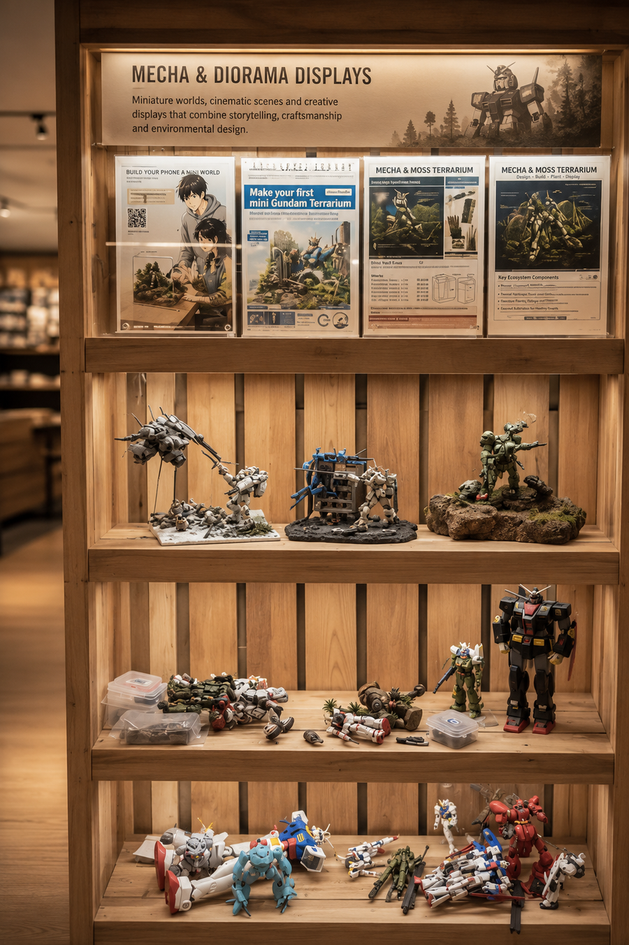 Mecha & Diorama Displays