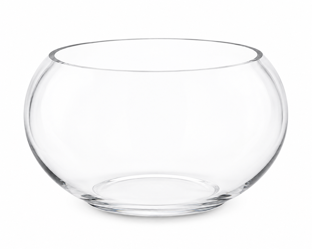TERRA POTS Wide Glass Bowl