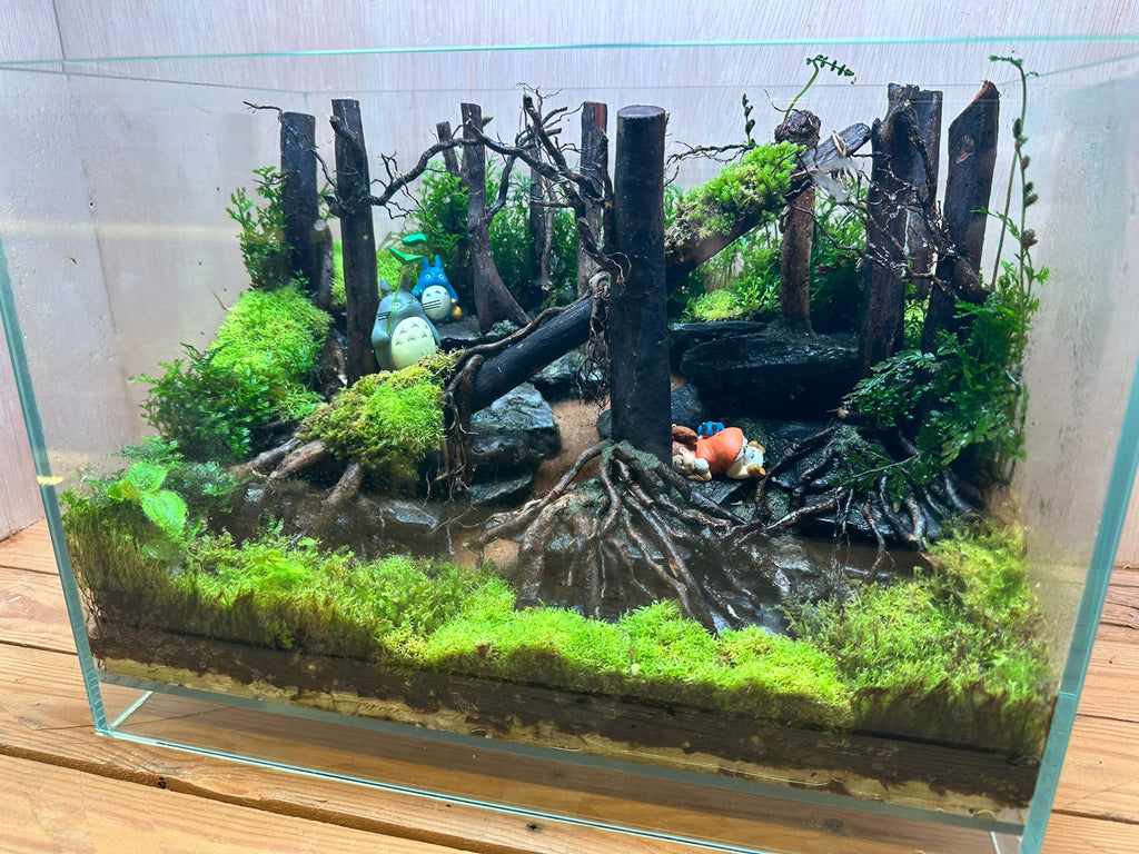 DIORAMA TERRARIUM - Napping in the Forest  (Skybox 36x22x26cm)