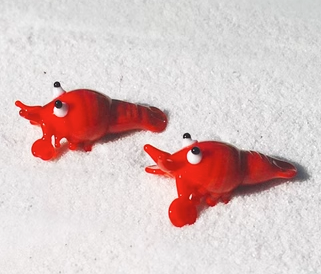 MARIMO Ornare Glass Series (Small Lobster / 1.5 x 2.5cm / 1PC)