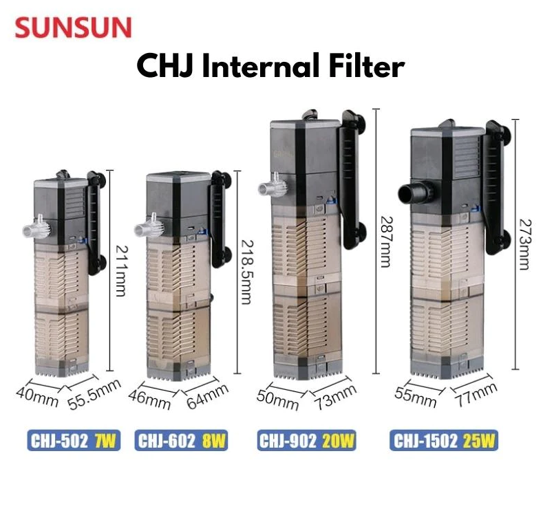 SUNSUN CHJ Internal Filter (500-1500L/Hr)