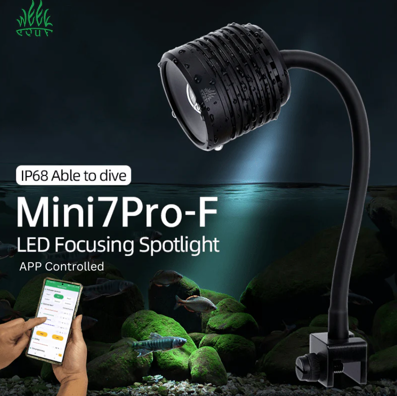 Week Aqua Mini7 Pro-F Focus Spotlight (biotope light with app Week Aqua Mini7 Pro-F Focus Spotlight (biotope light with app