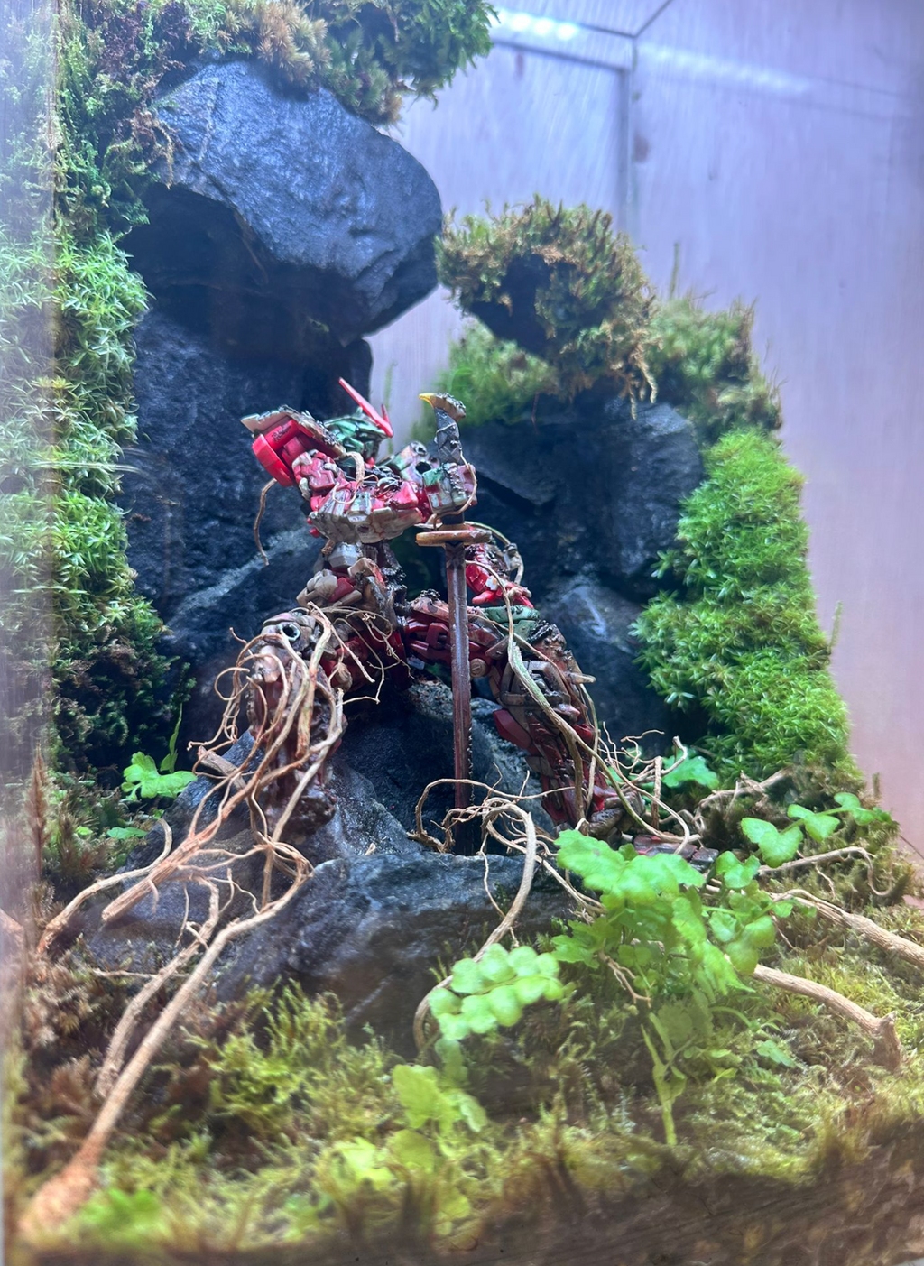 GUNPLA TERRARIUM - Fallen in Style: Astral (20x20x35cm)