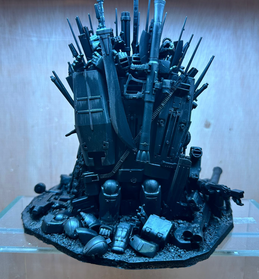 GUNPLA DIORAMA - King Barbatos (20x20x18cm)