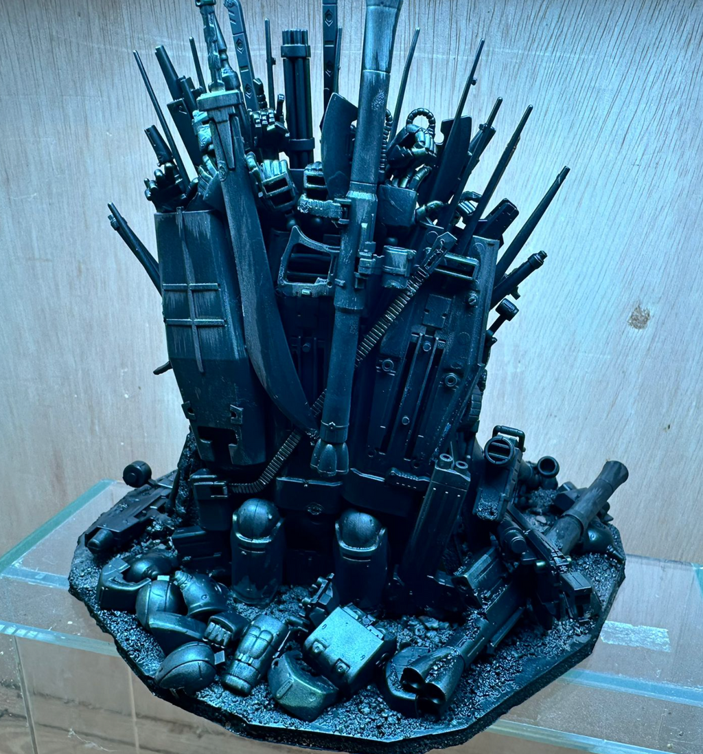 GUNPLA DIORAMA - King Barbatos (20x20x18cm)