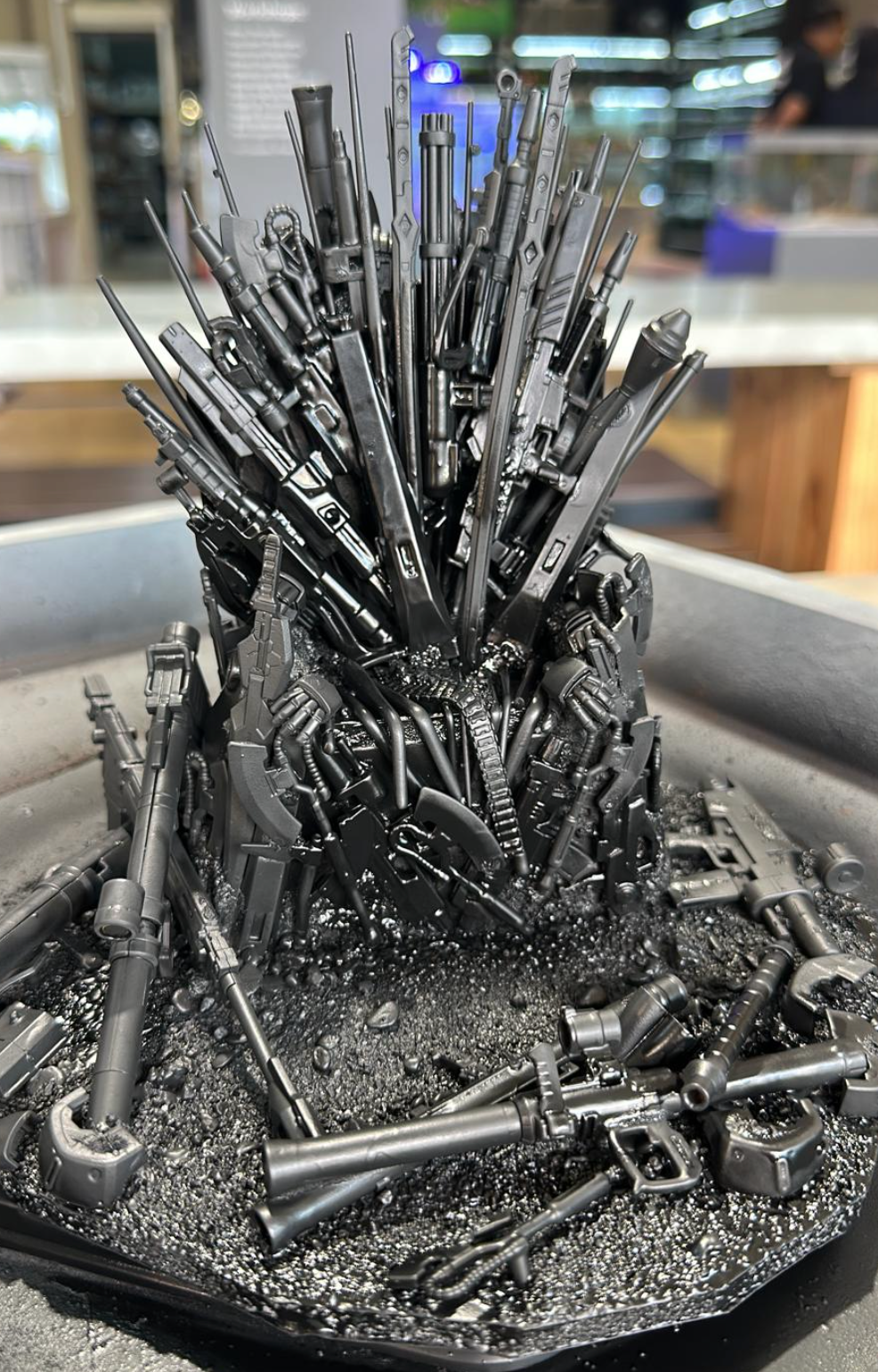 GUNPLA DIORAMA - King Barbatos (20x20x18cm)