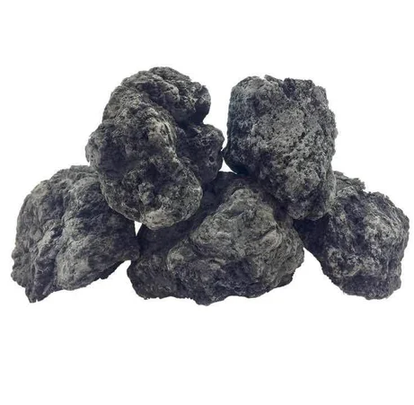 Black Volcanic Rocks (S-M-L / Per Kg)
