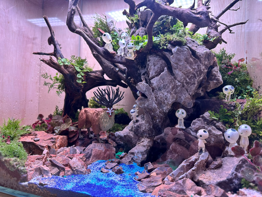 DIORAMA TERRARIUM - Shishigami's Forest (Opti Clear 45x30x45cm)