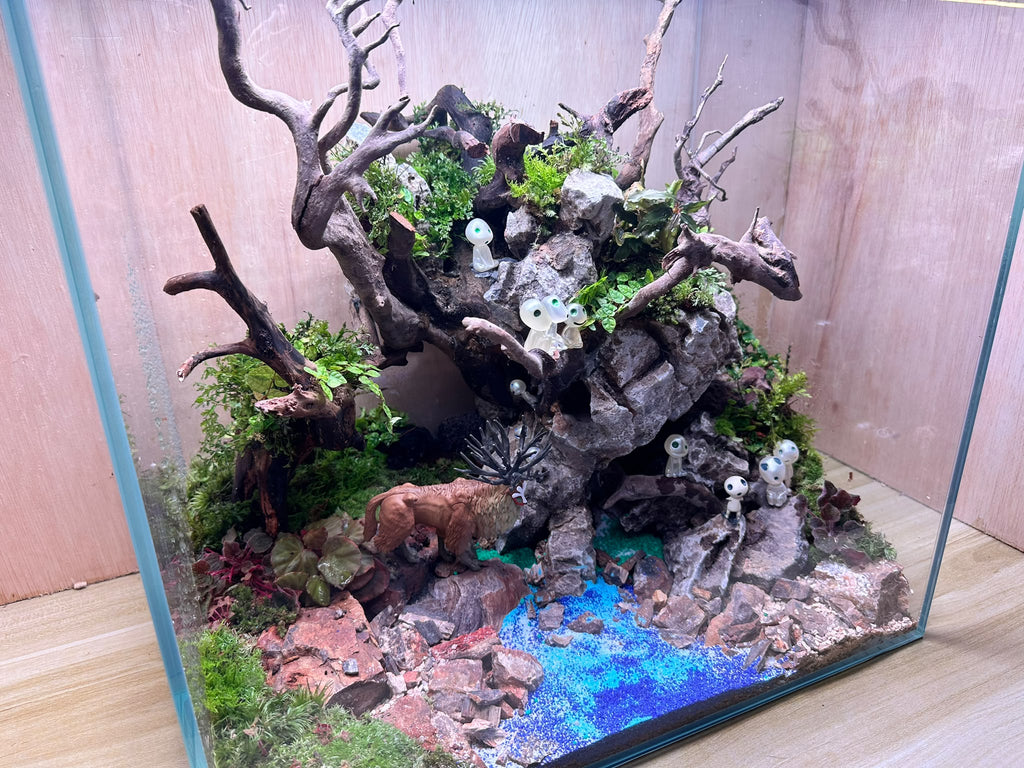 DIORAMA TERRARIUM - Shishigami's Forest (45x30x45cm)