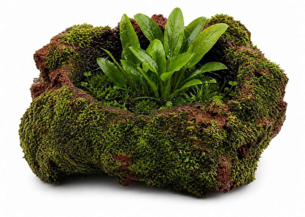 Volanic Rock Pot (Black)