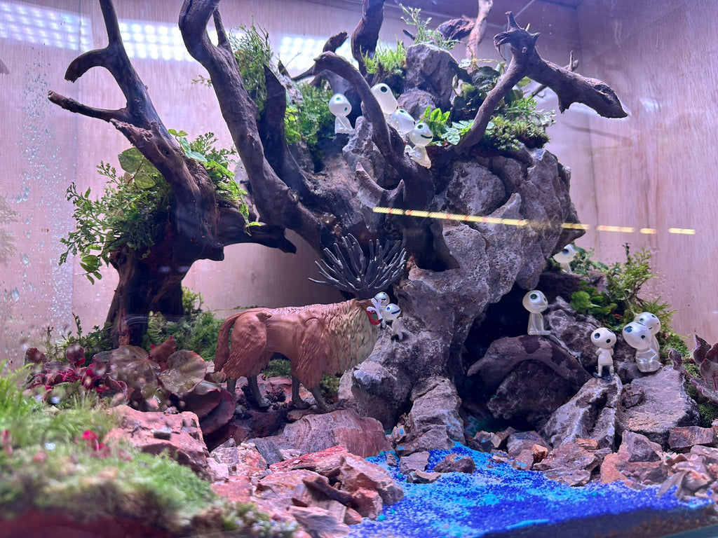 DIORAMA TERRARIUM - Shishigami's Forest (Opti Clear 45x30x45cm)
