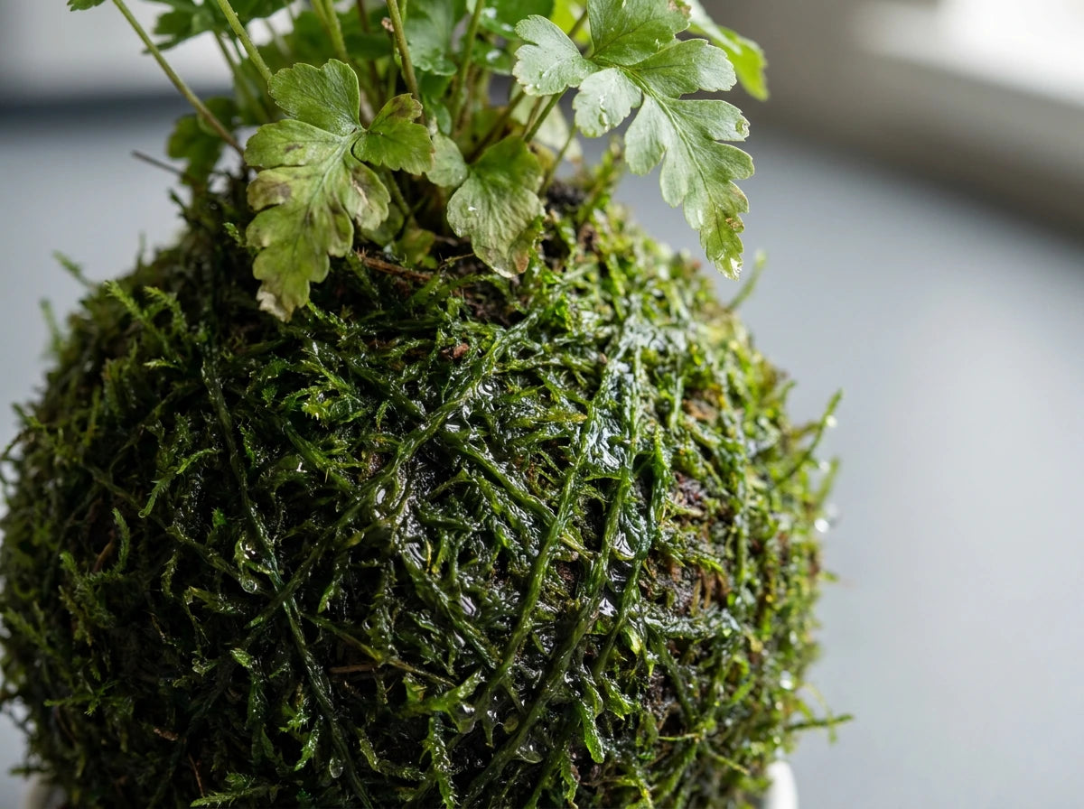 Moss Ball Staying Wet