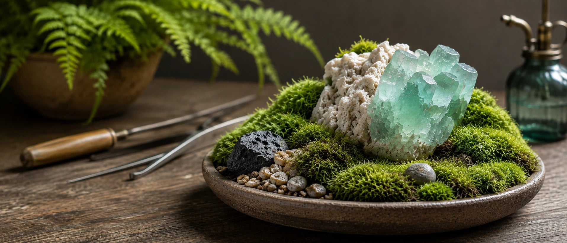 Mineral Moss Art Workshop