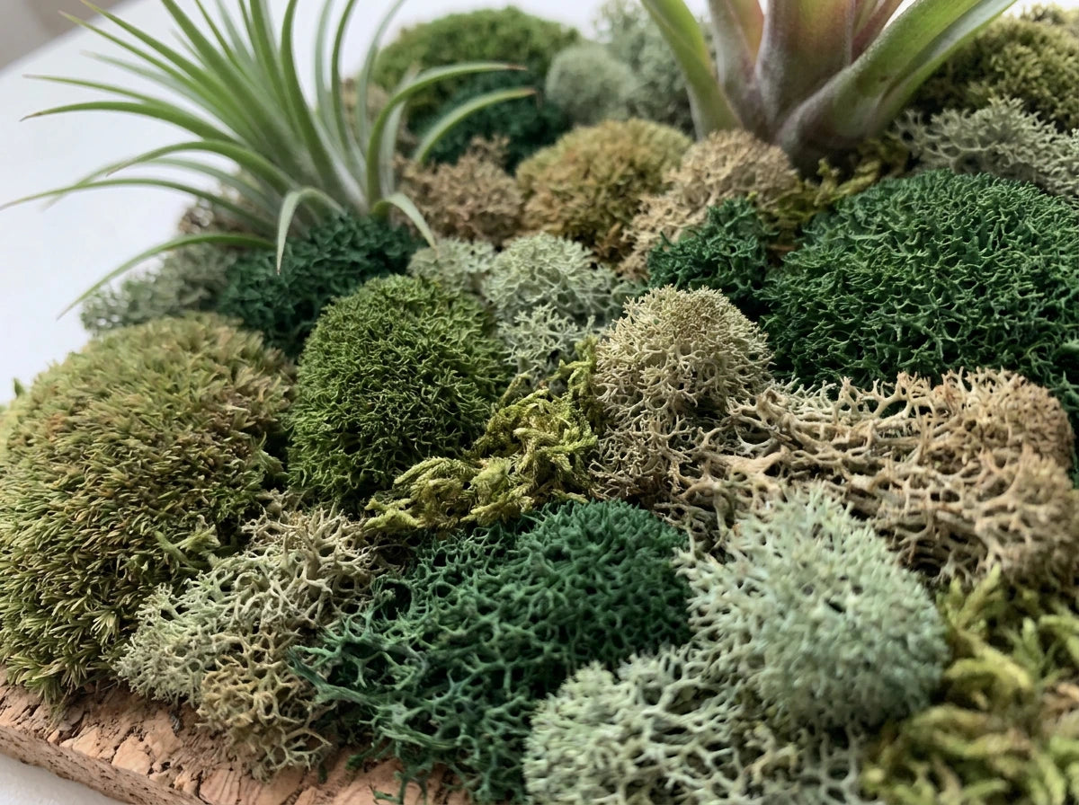 Preserved Moss Changing Appearance