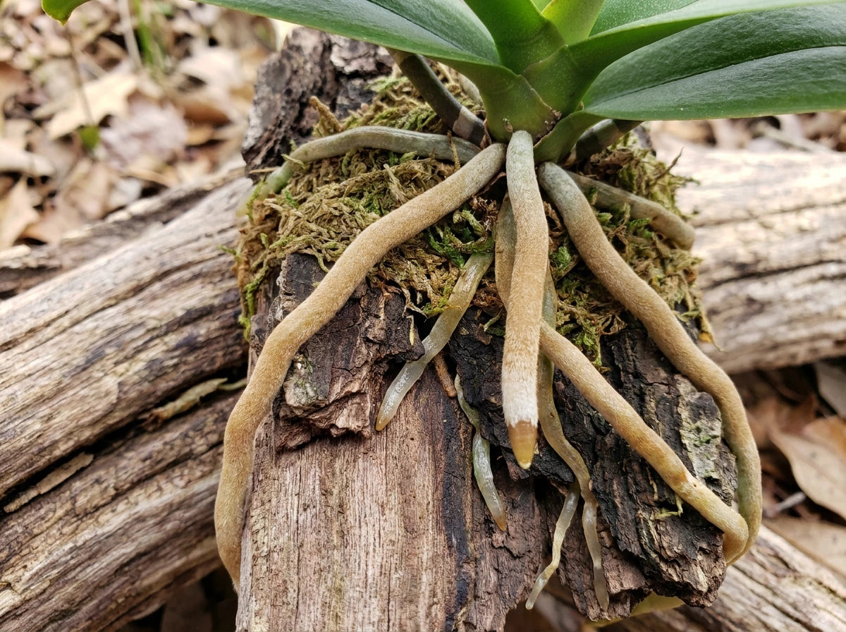 Roots Emerging From The Mount