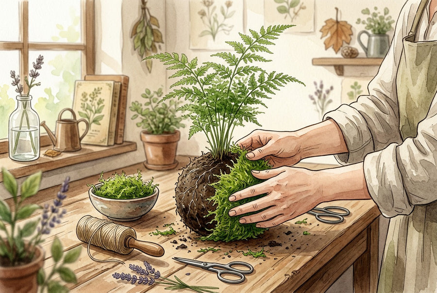 Kokedama Techniques