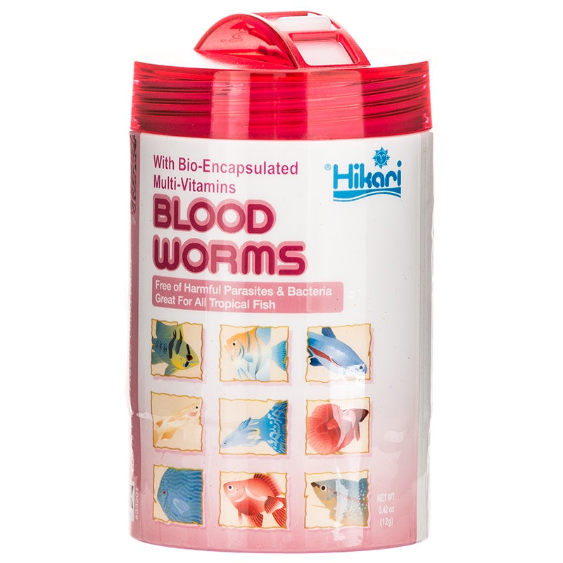 HIKARI Freeze Dried Blood Worms (12g)