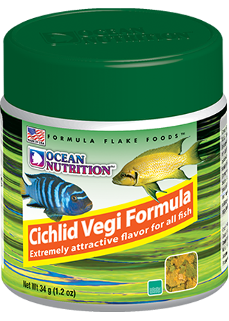 OCEAN NUTRITION Cichlid Vege Flakes (34g)
