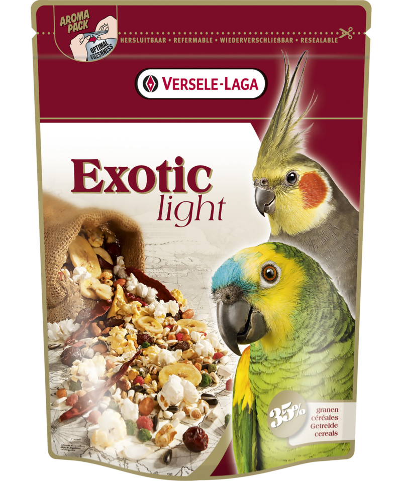 VERSELE-LAGA EXOTIC LIGHT - Grainmix Big Parakeet & Parrot Expert (750g)